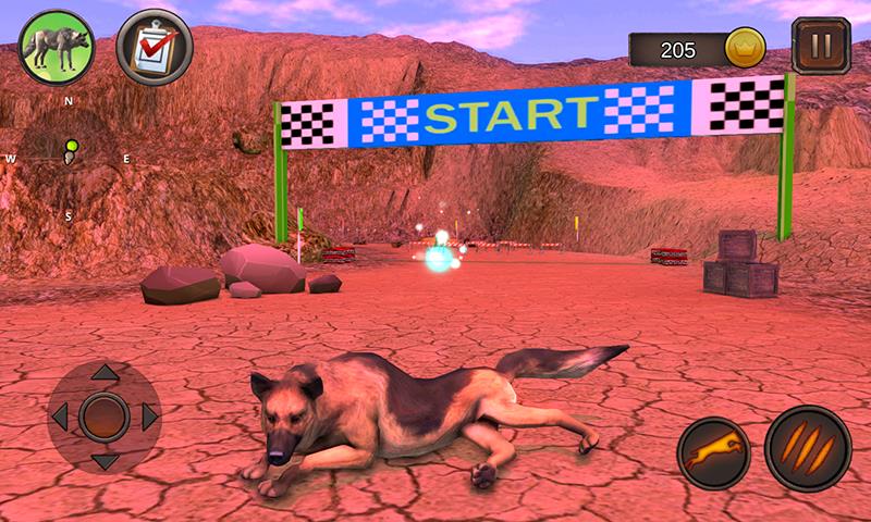 German Shepherd Dog Simulator ภาพหน้าจอ 1