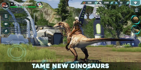 Dino Tamers - Jurassic MMO स्क्रीनशॉट 1