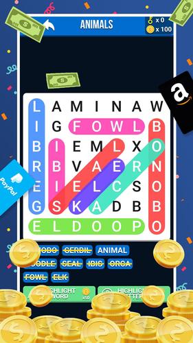 Make Money: Word Search Screenshot 1