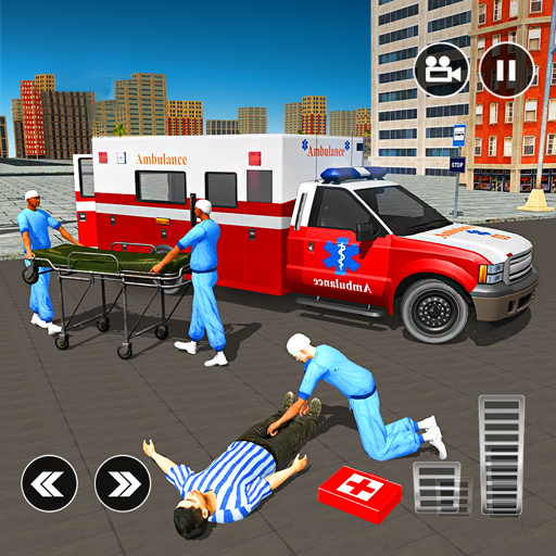 911 Ambulance City Rescue Game