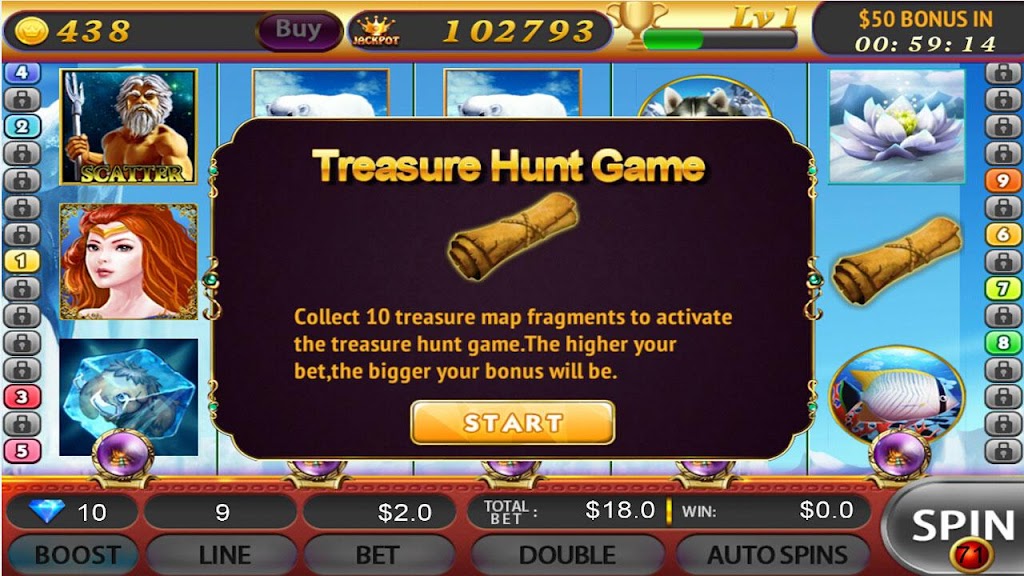 Slots Arctic:Free Slot Machine ဖန်သားပြင်ဓာတ်ပုံ 1