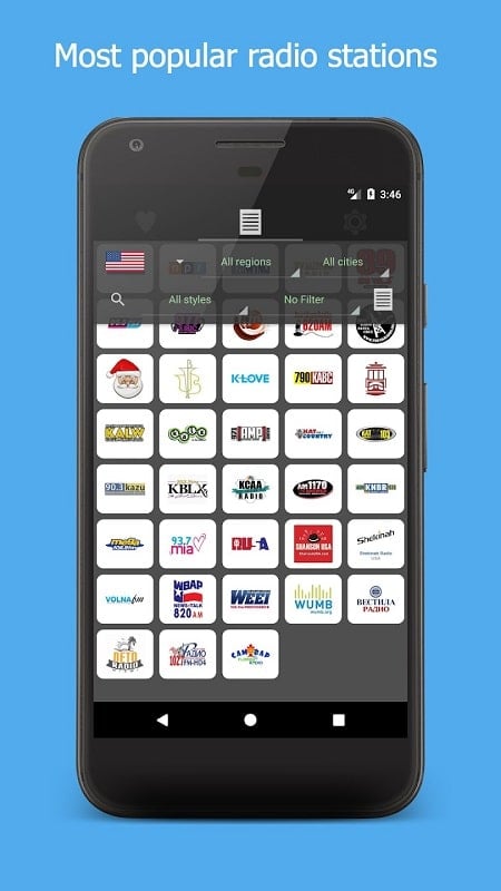 RadioNet Radio Online 스크린샷 1