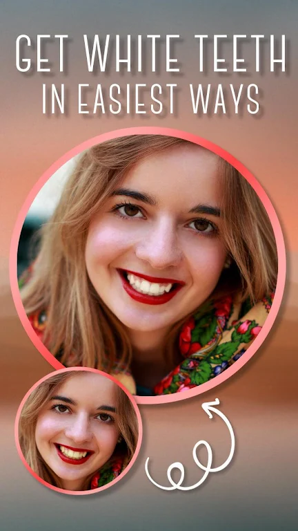 Teeth Whitener Photo Effects ภาพหน้าจอ 1