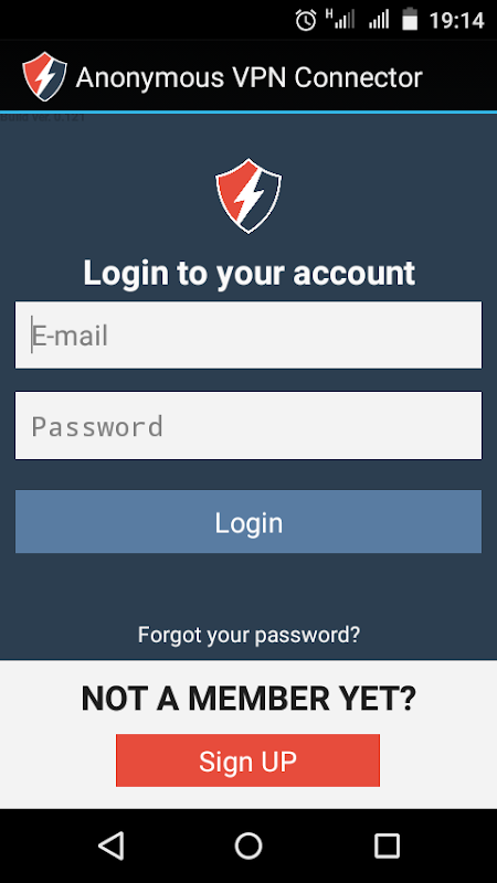 Anonymous VPN Connector Tangkapan skrin 0