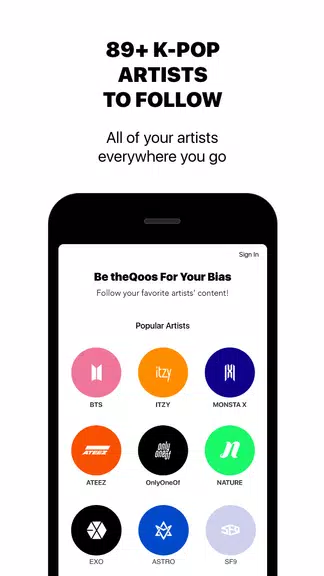 theQoos: K-Pop News, Friends, Music & Community スクリーンショット 1