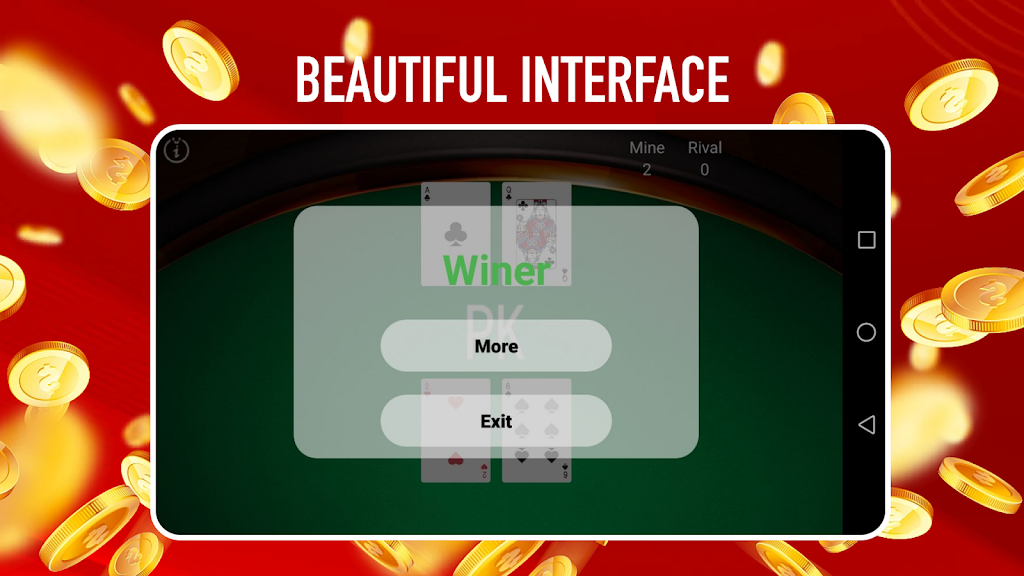 Fighter Baccarat 螢幕截圖 2