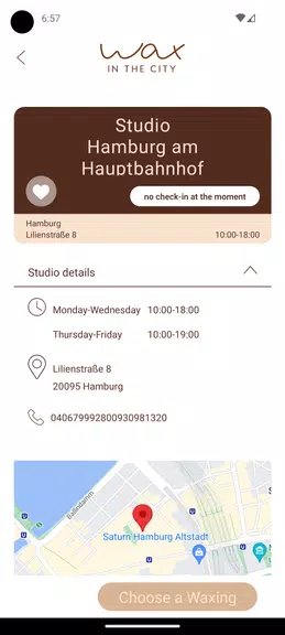 Q: Waxing Check-in Ekran Görüntüsü 1