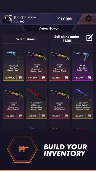 Case Battle: Skins Simulator应用截图第1张