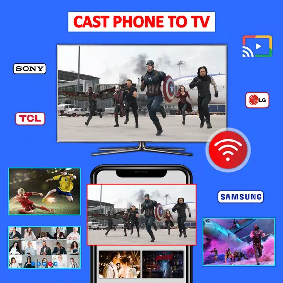 Cast Phone to TV, Chromecast Captura de pantalla 0