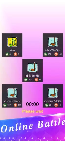 Rhythm Tiles 3:PvP Piano Games 스크린샷 2