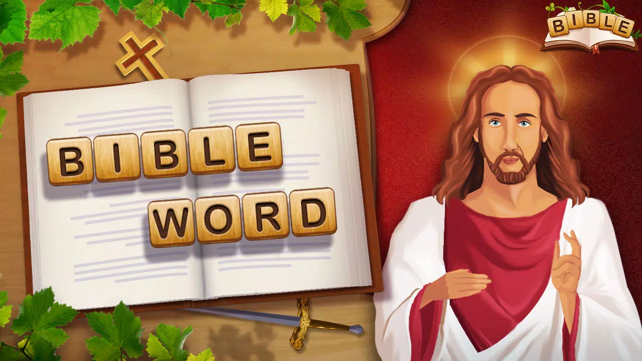 Bible Word Connect Puzzle Game Tangkapan skrin 0