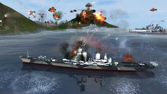 WARSHIP BATTLE:3D World War II Capture d'écran 2