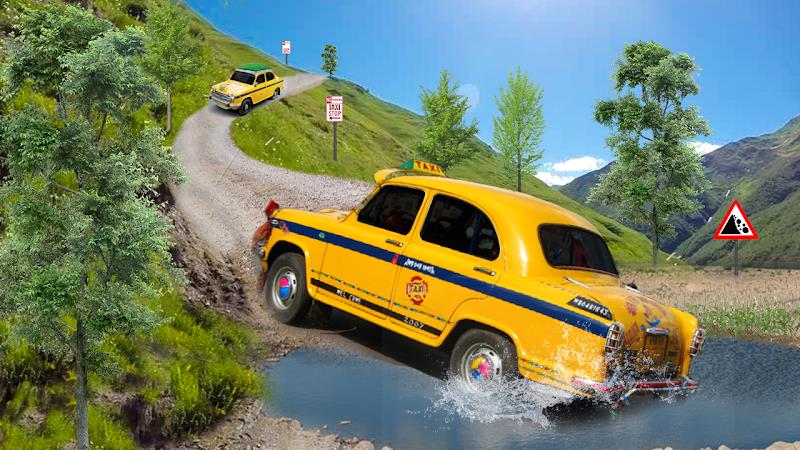 Offroad Taxi Driving Sim 2021 स्क्रीनशॉट 1