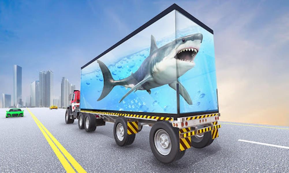 Sea Animal Transporter 2018: Truck Simulator Game স্ক্রিনশট 0