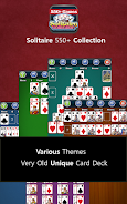 550+ Card Games Solitaire Pack Schermafbeelding 0