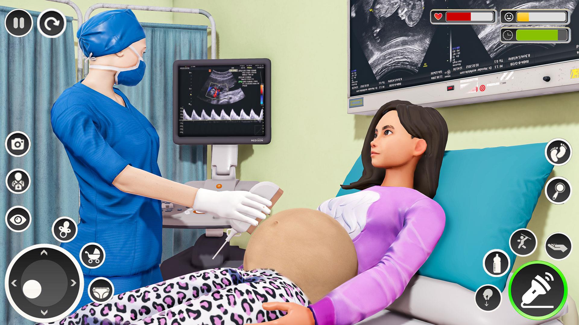 Pregnant Mom Simulator Games Schermafbeelding 1