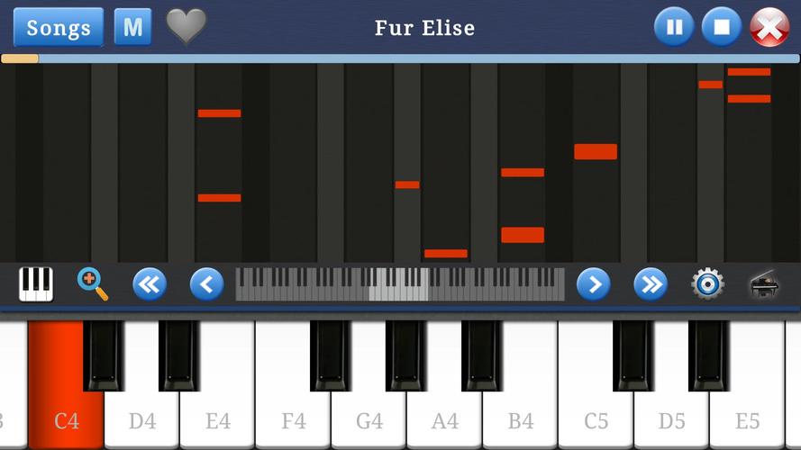 Piano Music ภาพหน้าจอ 0