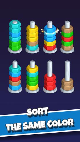 Nut Sort ภาพหน้าจอ 0