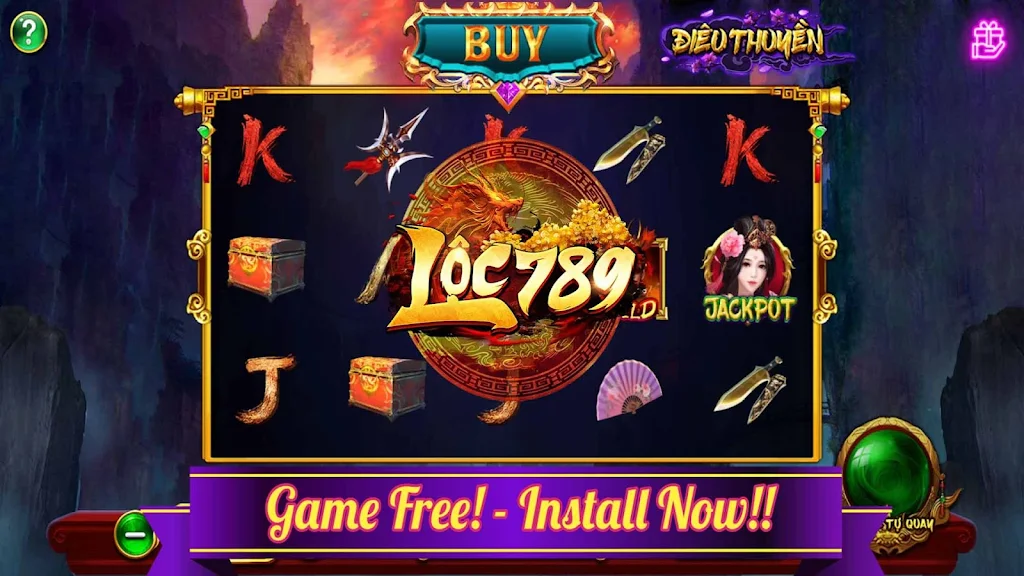 Loc789: Đánh bài, Slot, Nổ hũ Screenshot 0