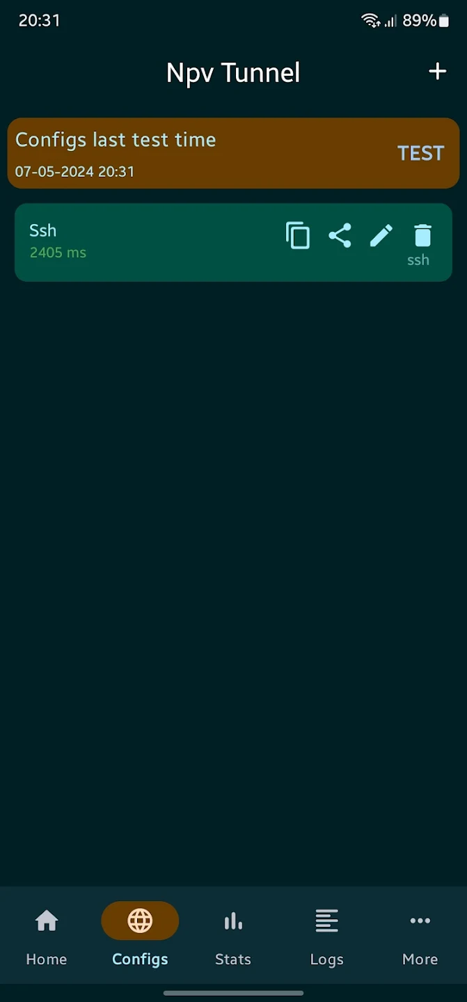 Npv Tunnel V2ray/Psiphon/SSH ภาพหน้าจอ 1