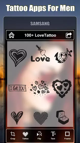 Tattoo design apps for men ภาพหน้าจอ 2