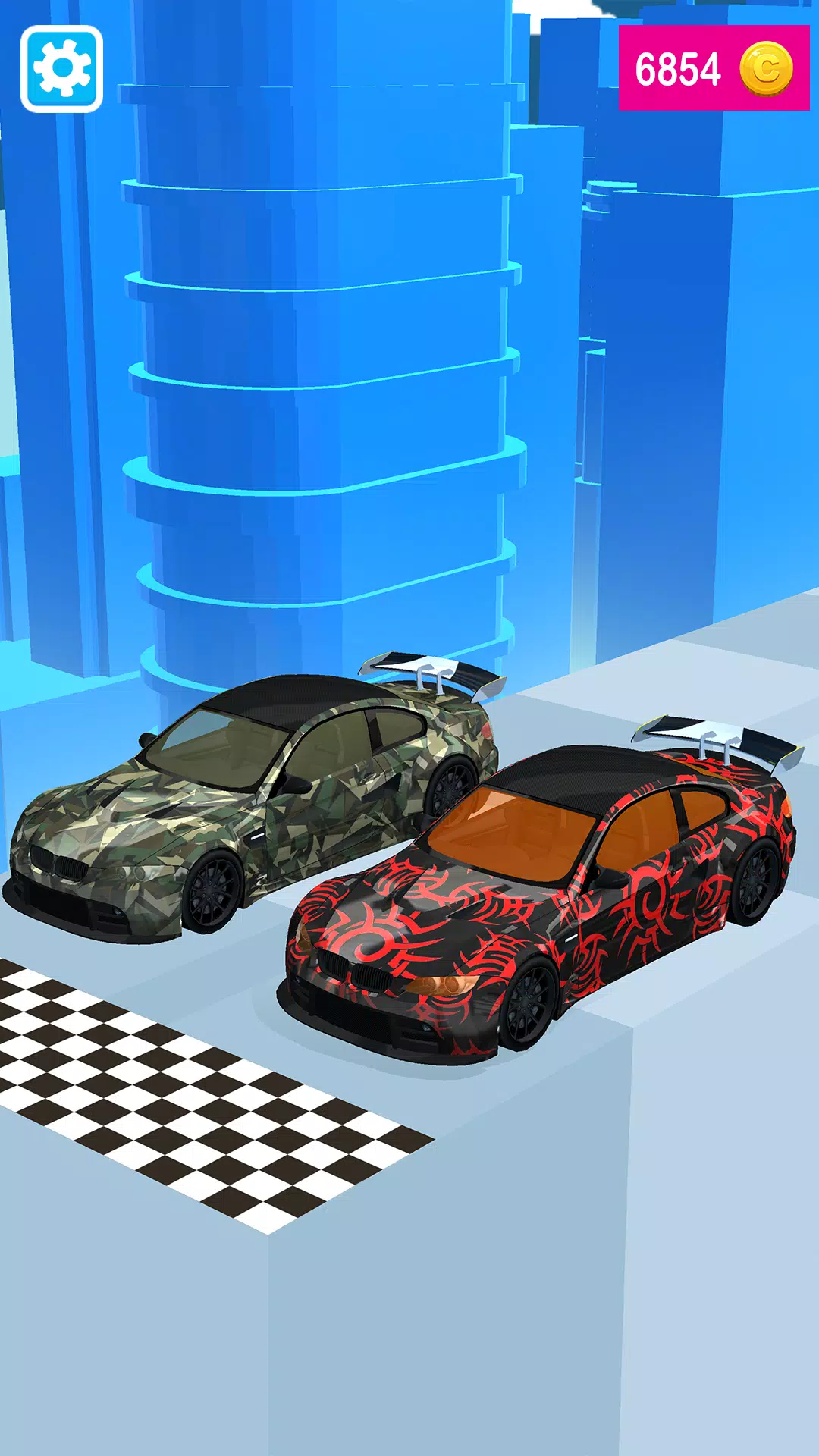 Modified Car Driving: 3DTuning Ảnh chụp màn hình 1