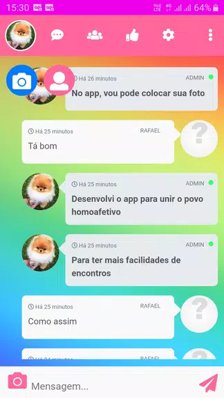 Lgbtqia+ Chat: LGBT Dating स्क्रीनशॉट 0
