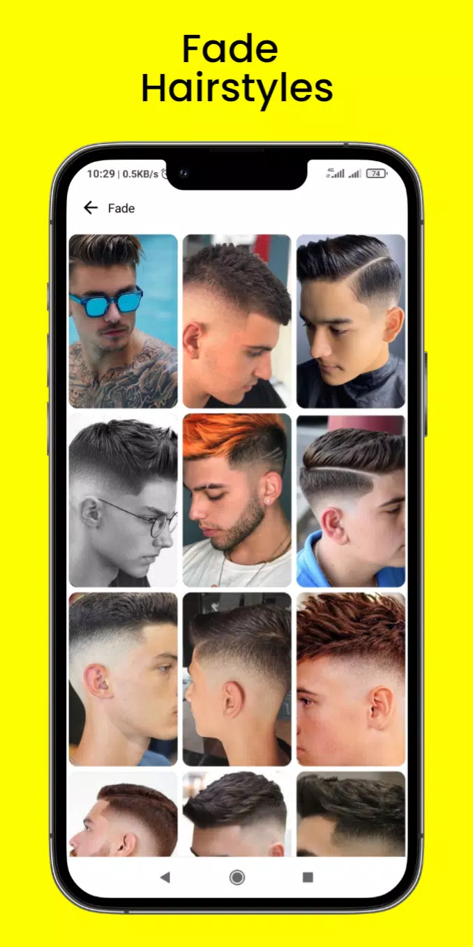 Mens Latest Hairstyles 2023 Ekran Görüntüsü 0