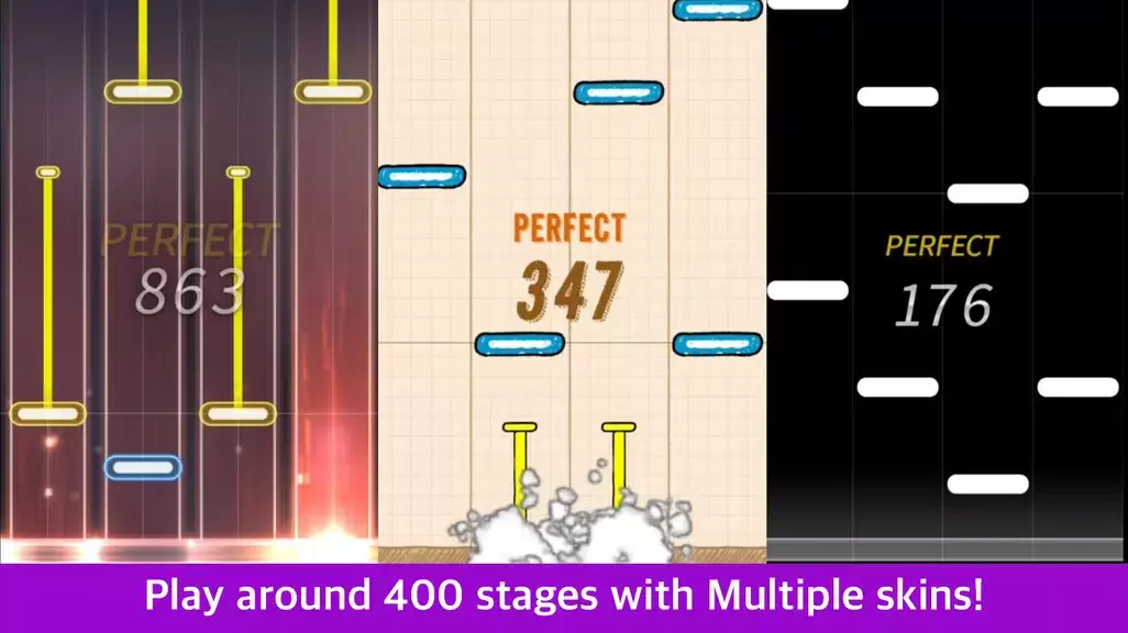 Muziqlo - Mobile Rhythm Game Ảnh chụp màn hình 1