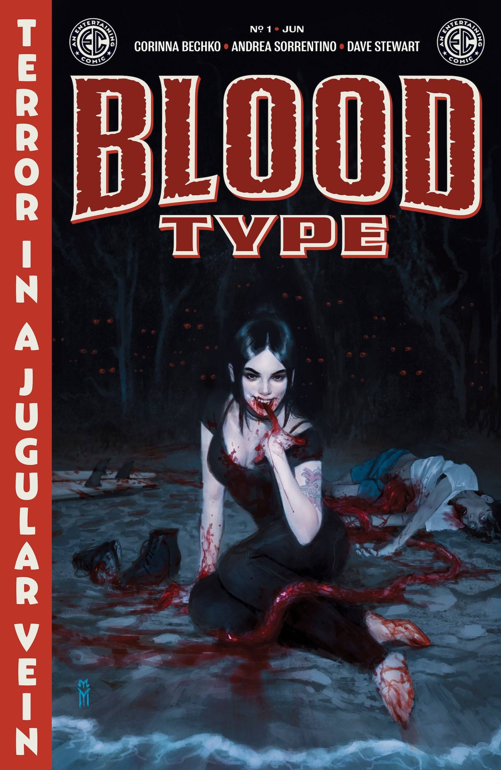 Blood Type: The EC Comics Line Expands With Grisly New Vampire Series