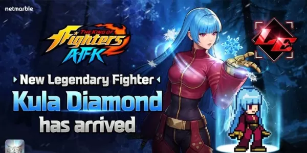 Кула Даймонд присоединяется к The King of Fighters AFK в рамках ограниченных событий.