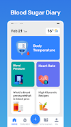 Blood Sugar Diary Tangkapan skrin 0