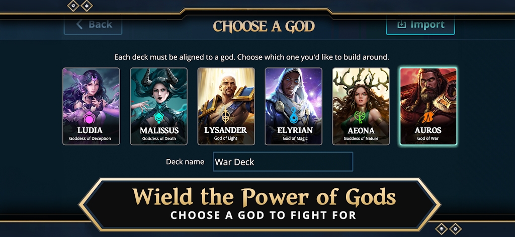 Gods Unchained Schermafbeelding 3