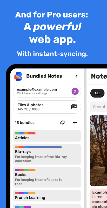 Bundled Notes + Lists + To-do Screenshot 0