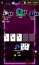 Hoyle Poker: 5 Card Online 螢幕截圖 2