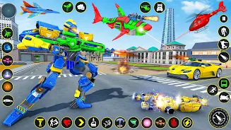 US Shark Robot Transform Games স্ক্রিনশট 2