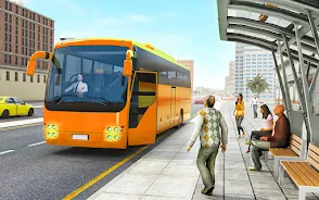 Bus Driving Sim- 3D Bus Games ภาพหน้าจอ 2