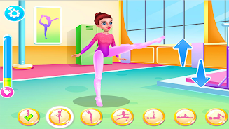 Dreamy Gymnastic & Dance Game Captura de pantalla 3