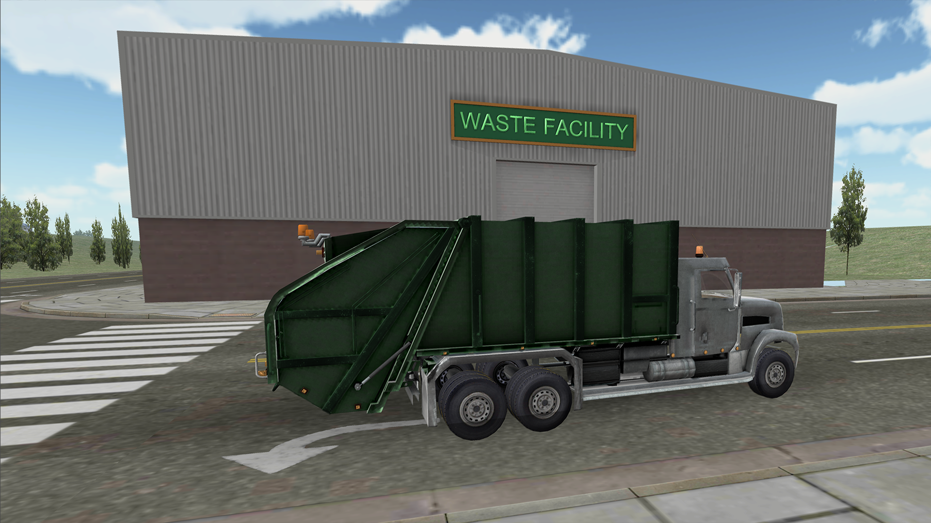 City Simulator: Trash Truck Ảnh chụp màn hình 1