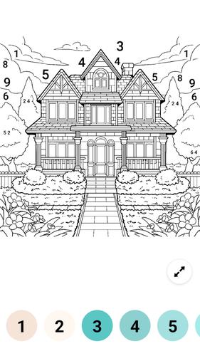 Coloring Book-lake colouring Captura de tela 0