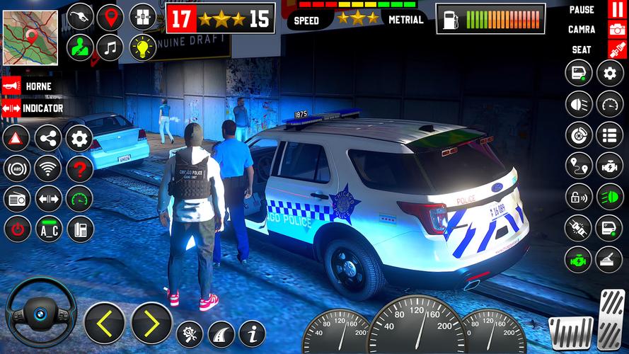 Police Car Game Police Parking Capture d'écran 0