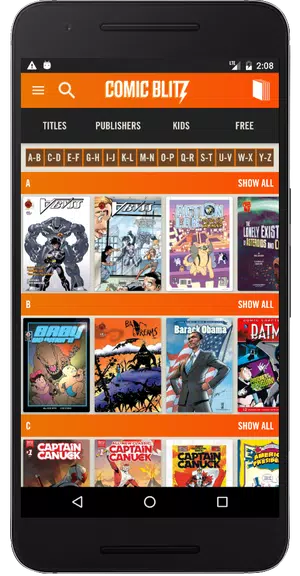 ComicBlitz 螢幕截圖 2