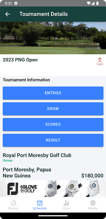 PGA Tour of Australasia Schermafbeelding 2