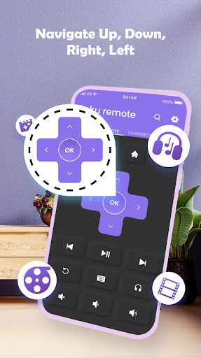 Remote Control for Roku TVs Скриншот 1