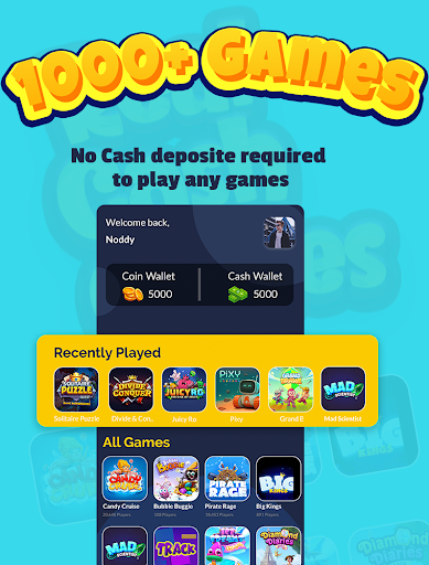Real Cash Games Pro Free rewards paypal and paytm ဖန်သားပြင်ဓာတ်ပုံ 2