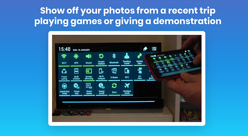 Allshare Cast Screen Mirroring Capture d'écran 1