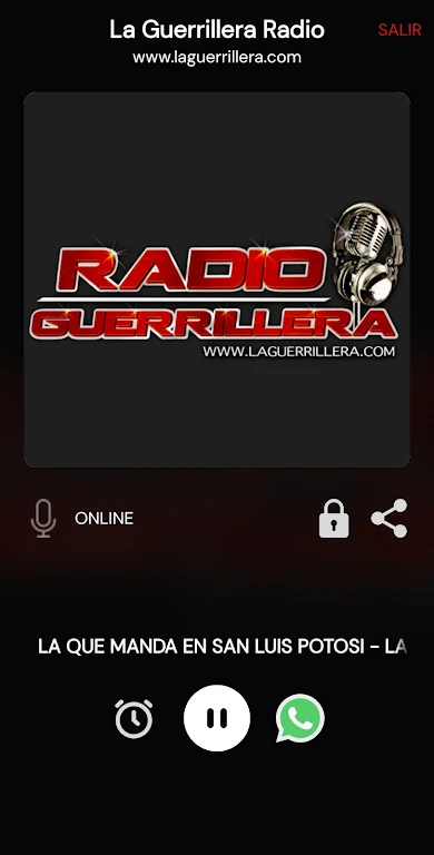 La Guerrillera Radio 螢幕截圖 1