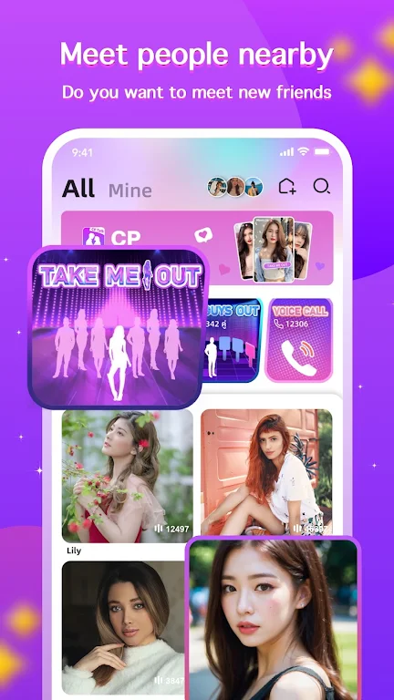 CP Talk-Chat,Dating,Match,Meet应用截图第1张