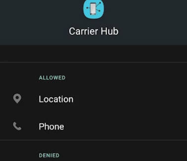 Carrier Hub 螢幕截圖 2