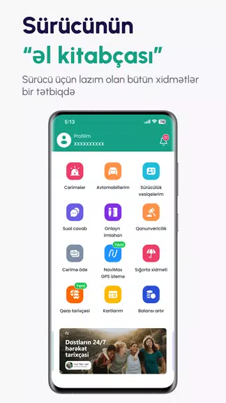 Schermata SMSRadar.az DYP AYNA cərimələr 0